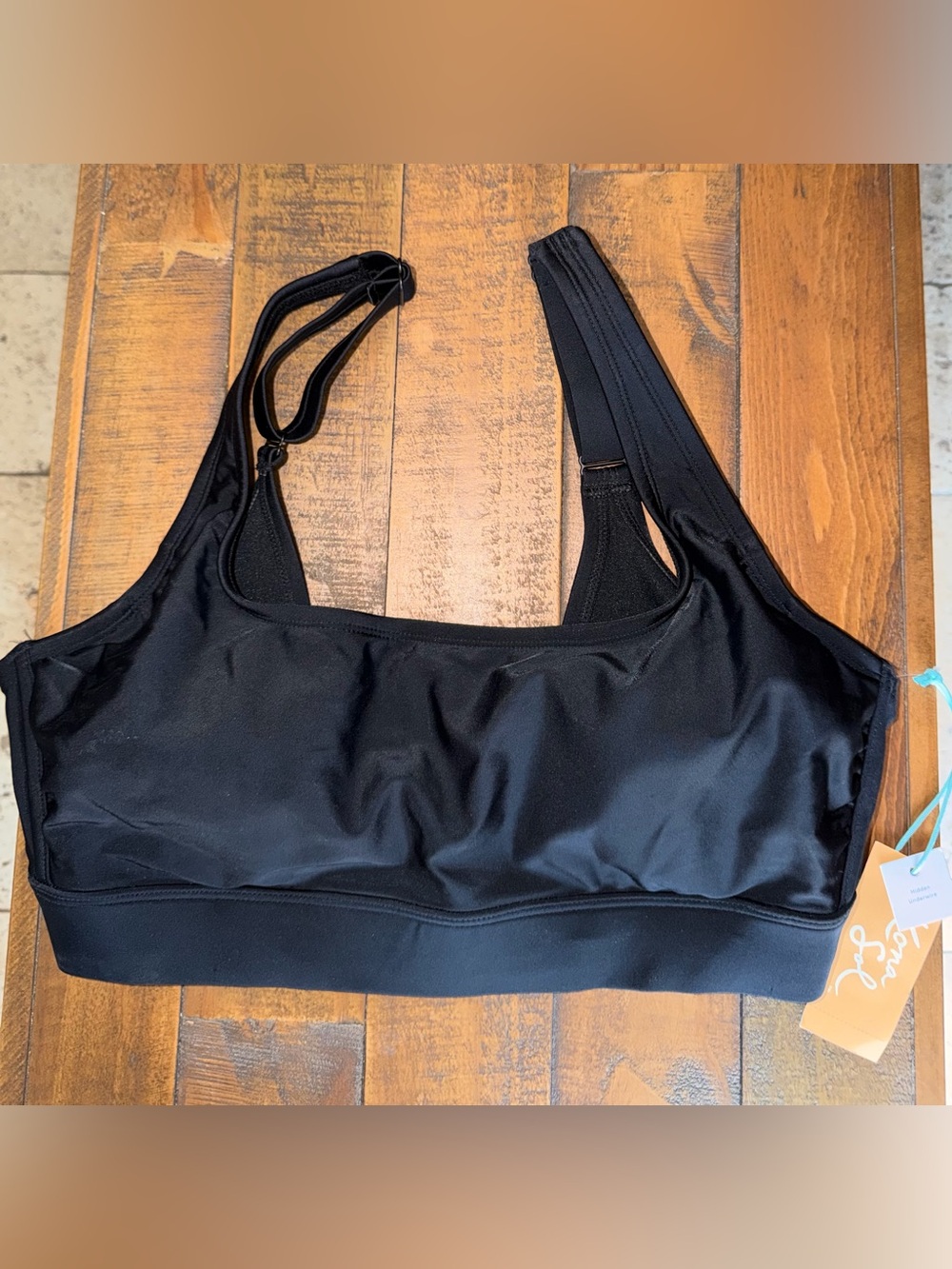 Black Women’s Swim Bra -
